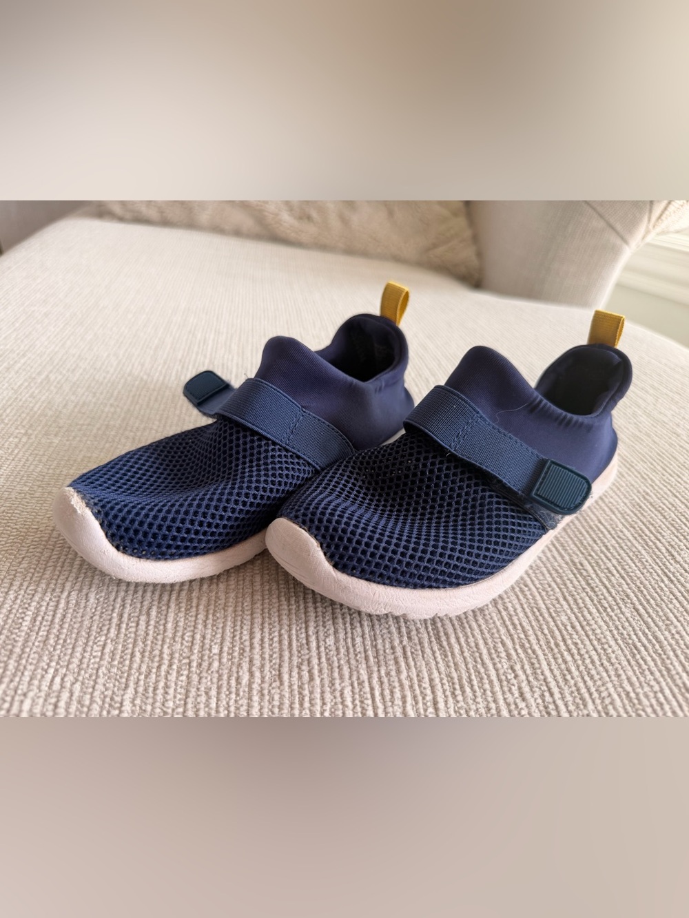 Cat & Jack Navy Mesh Water Shoe 12T